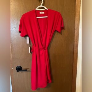 Babaton wrap dress